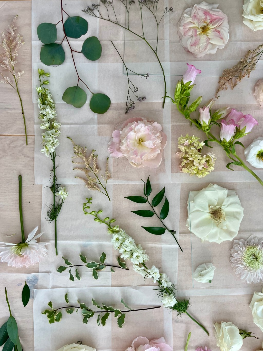 Bouquet Flower Pressing